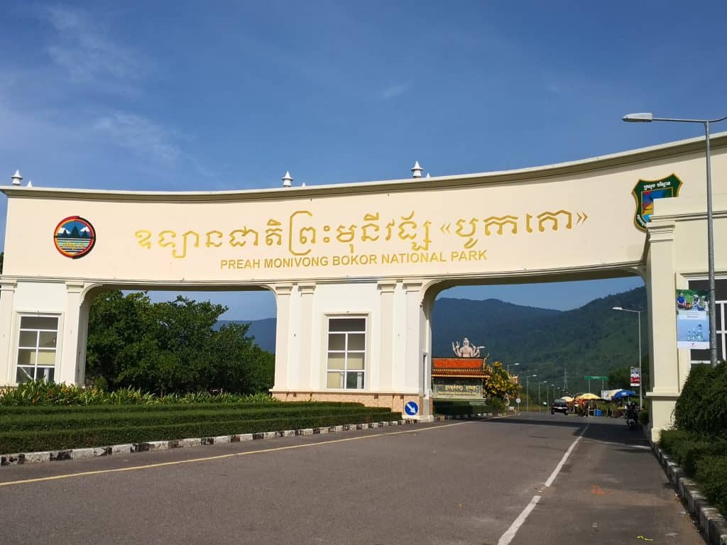 Bokor national park kampot