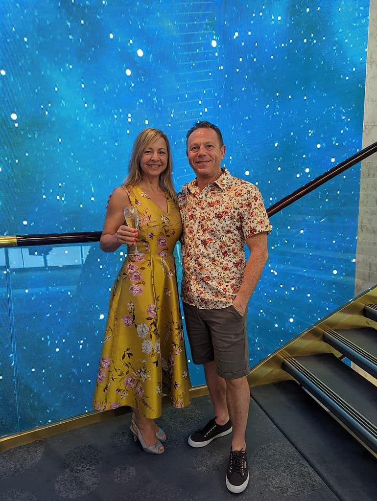 Caribbean Cruise with TUI - Nov/Dec 2022 - The 40% Diesel Fail 8 First night of Cruise All Dressed Up on TUI Caribbean week