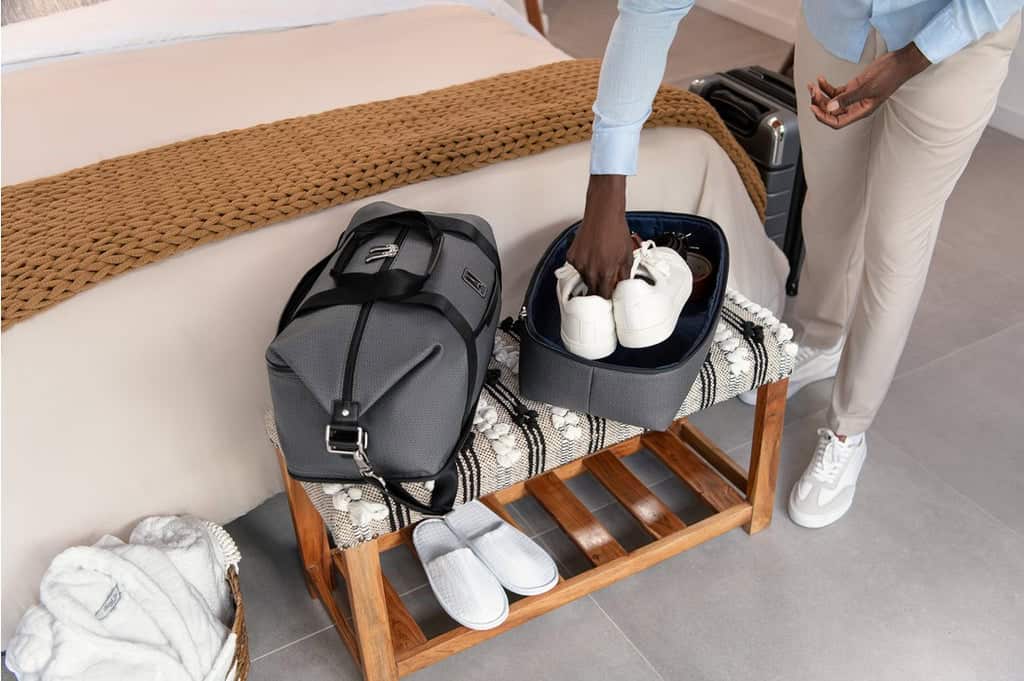 Pack Clothes Inside Shoes