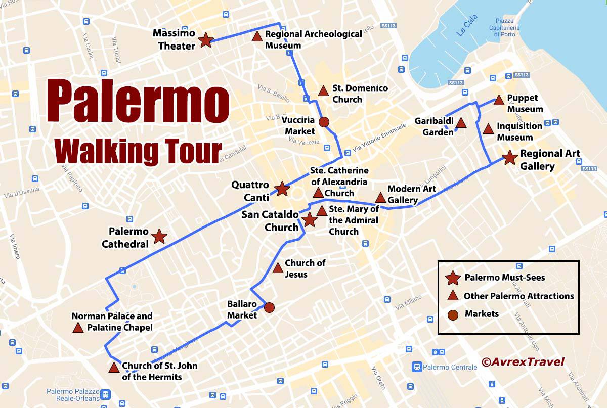 Take Selfguided Tour Palermo